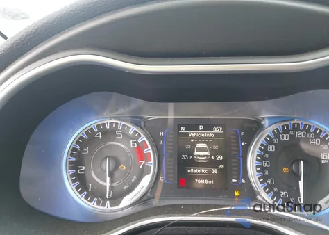 2015 Chrysler 200 Limited z USA, uszkodzony, nr VIN 1C3CCCAG0FN740567